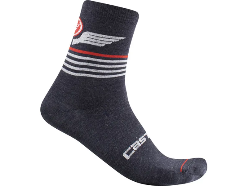 Castelli Lancio 15 Sock Savile Blue 